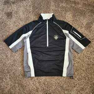 Antigua Golf Half-Zip Pullover Jacket Men's Medium Weather Gear